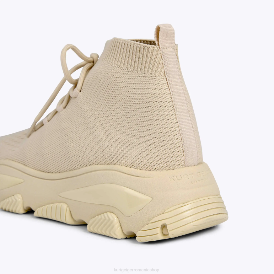 bărbați bej Kurt Geiger dantela londra lettie knit N02B609 | încălțăminte
