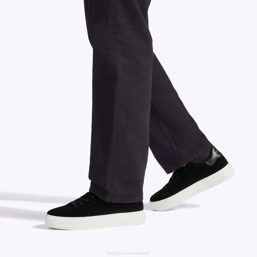 bărbați negru Kurt Geiger london laney N02B600 | încălțăminte