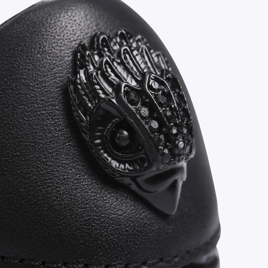 bărbați negru Kurt Geiger london laney croc N02B604 | încălțăminte