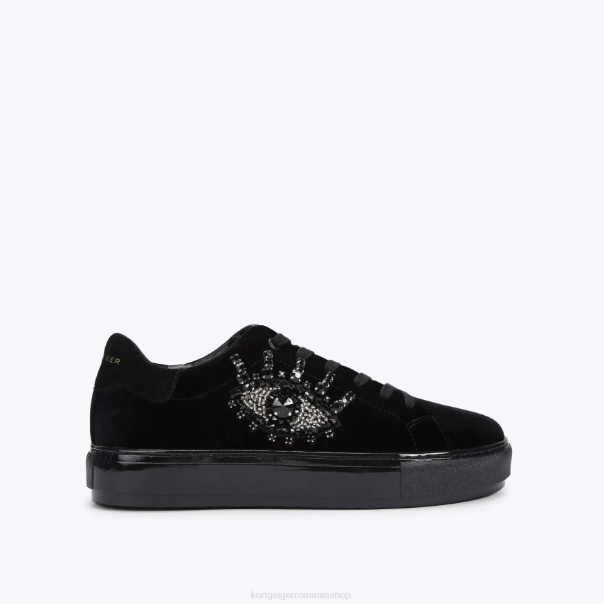 bărbați negru Kurt Geiger london laney eye N02B606 | încălțăminte