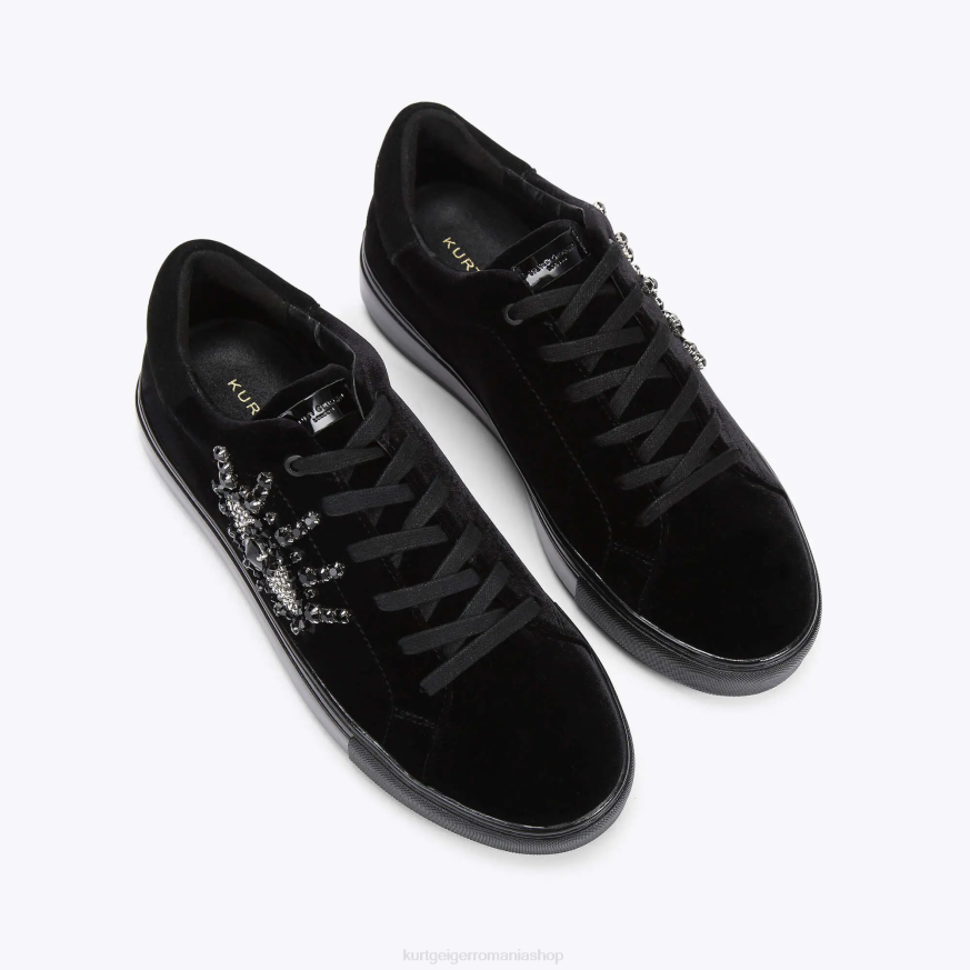 bărbați negru Kurt Geiger london laney eye N02B606 | încălțăminte