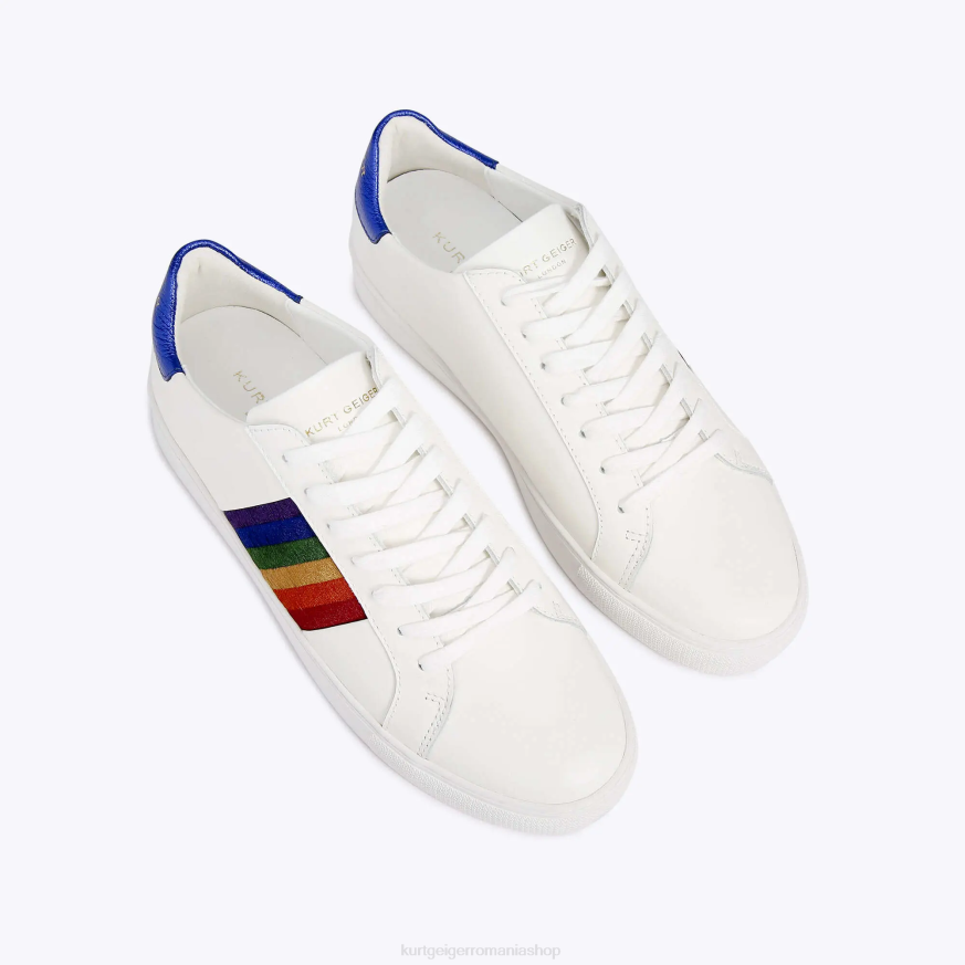 bărbați pieptene alb Kurt Geiger london lennon sunset-multi N02B245 | încălțăminte