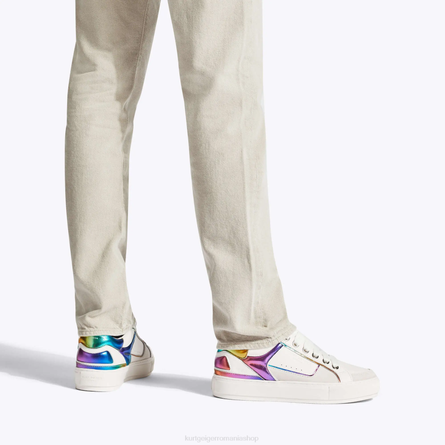 bărbați pieptene alb Kurt Geiger malul de sud al londonei N02B592 | încălțăminte