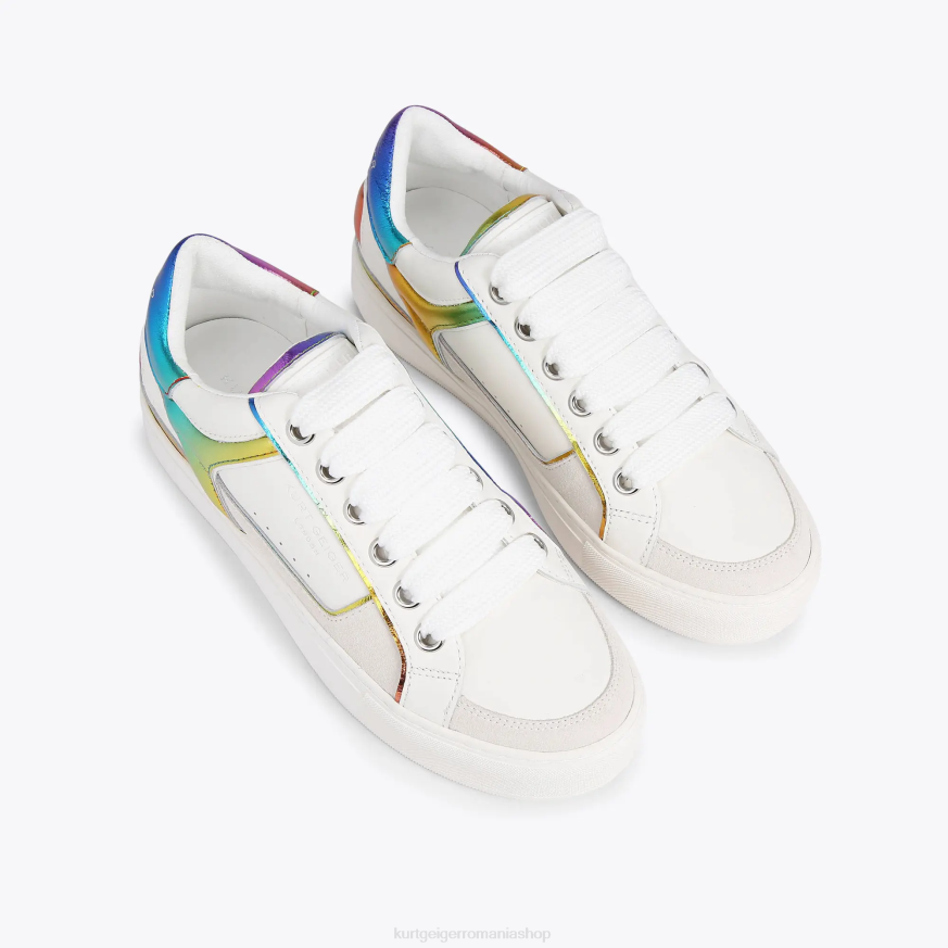 bărbați pieptene alb Kurt Geiger malul de sud al londonei N02B592 | încălțăminte