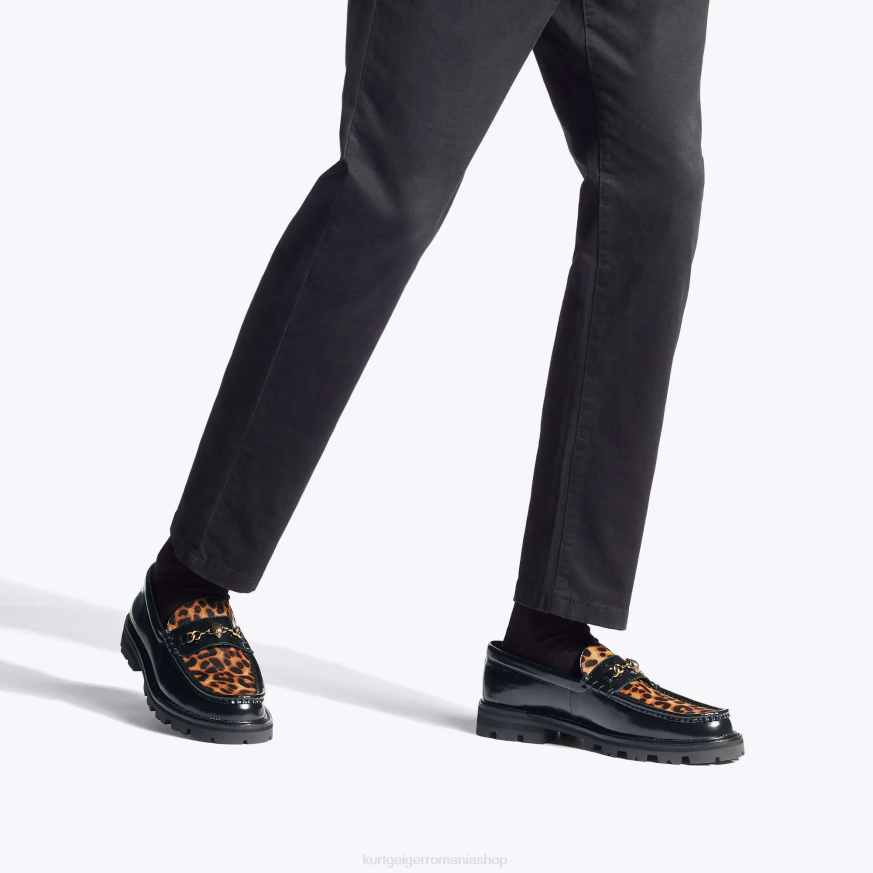 bărbați combinație de negru Kurt Geiger London Harley N02B640 | încălțăminte