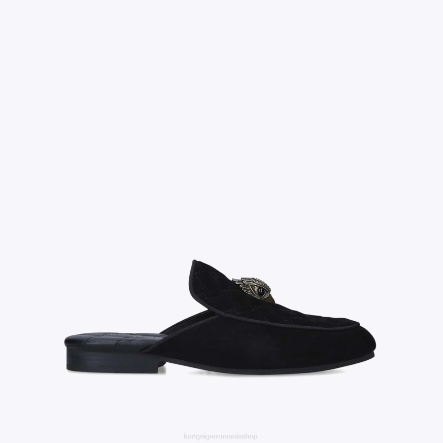 bărbați negru Kurt Geiger london holly eagle mule N02B658 | încălțăminte