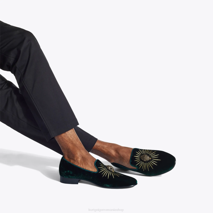 bărbați verde Kurt Geiger london ace eagle N02B636 | încălțăminte