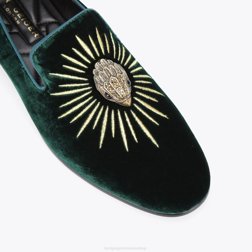 bărbați verde Kurt Geiger london ace eagle N02B636 | încălțăminte
