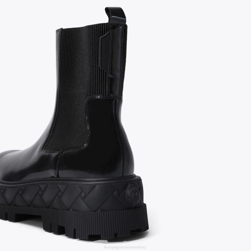 bărbați negru Kurt Geiger londra londra chelsea N02B652 | încălțăminte