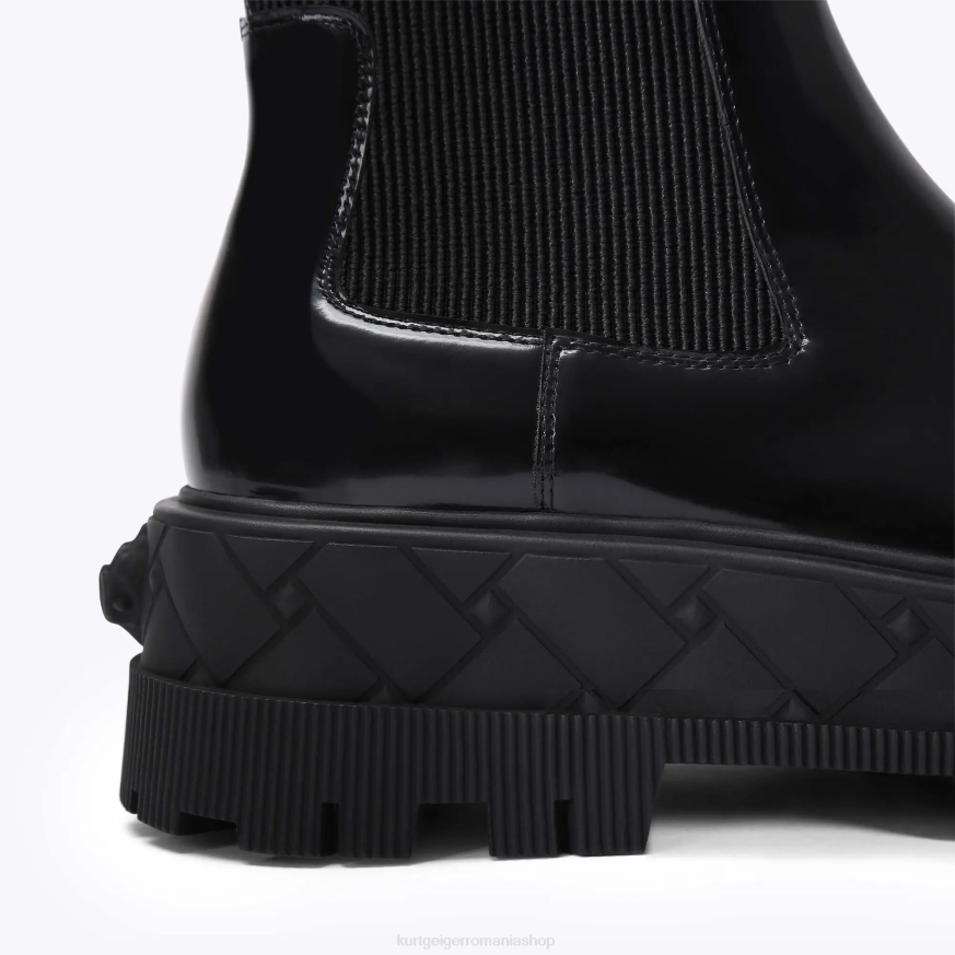 bărbați negru Kurt Geiger londra londra chelsea N02B652 | încălțăminte