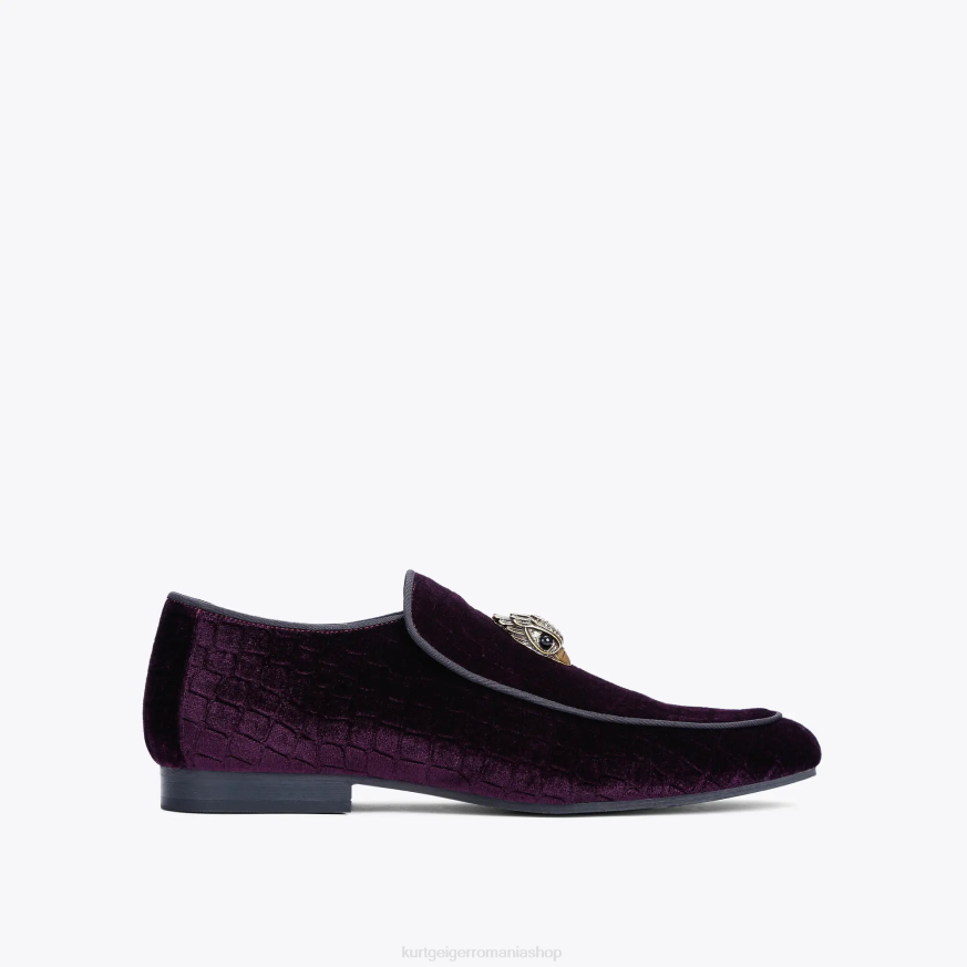 bărbați Violet Kurt Geiger london hugh eagle velvet N02B630 | încălțăminte
