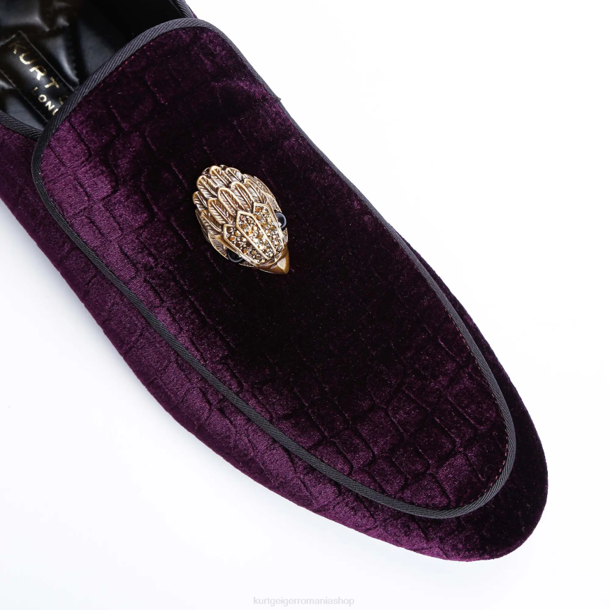 bărbați Violet Kurt Geiger london hugh eagle velvet N02B630 | încălțăminte