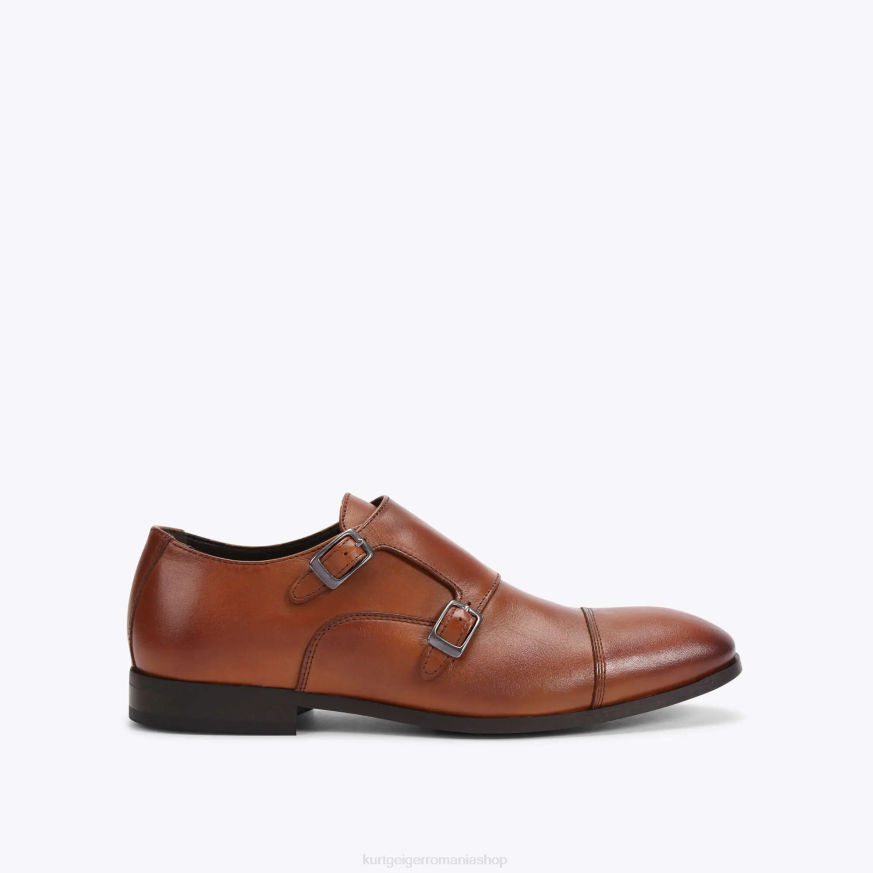 bărbați bronzat Kurt Geiger Londra Harry Monk N02B645 | încălțăminte