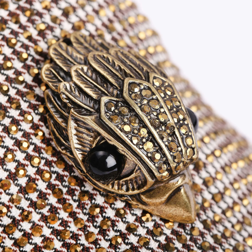 bărbați maro Kurt Geiger london hugh eagle heringbone N02B628 | încălțăminte