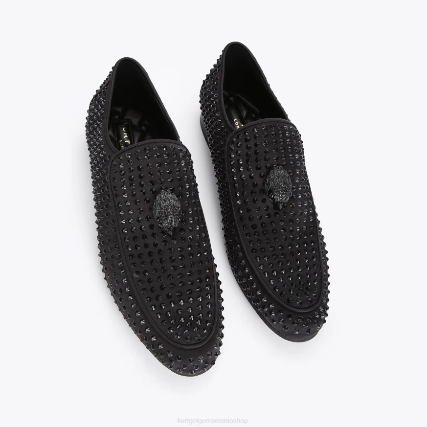 bărbați negru Kurt Geiger london hugh eagle drench bijuterie N02B273 | încălțăminte