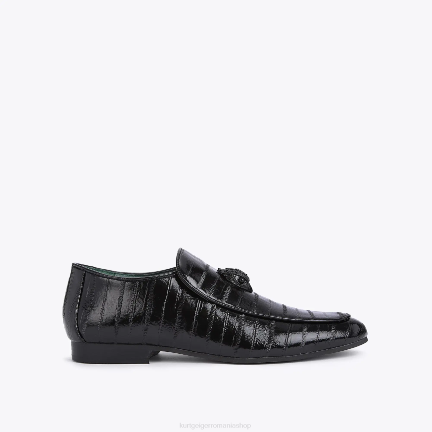 bărbați negru Kurt Geiger london hugh eagle patent eel N02B659 | încălțăminte