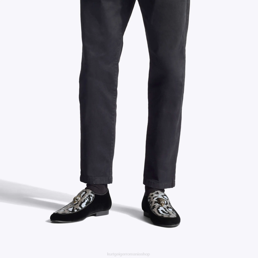 bărbați negru altul Kurt Geiger london hugh eagle paiete N02B634 | încălțăminte