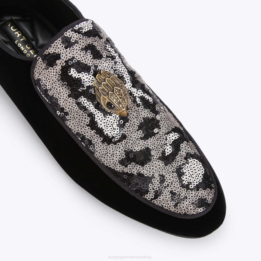 bărbați negru altul Kurt Geiger london hugh eagle paiete N02B634 | încălțăminte