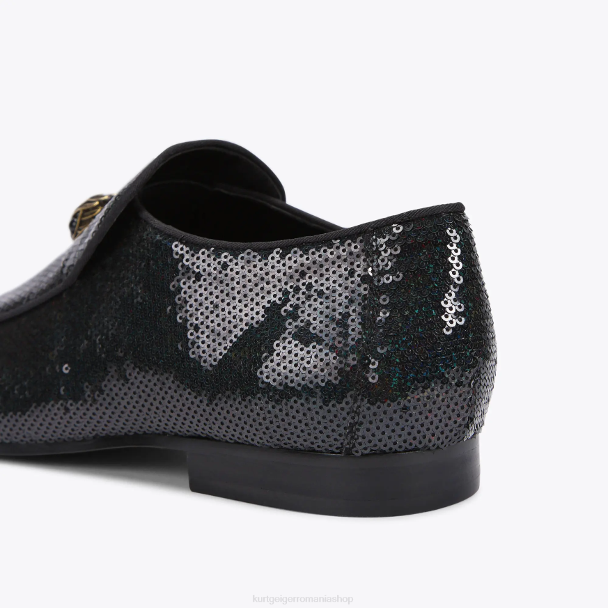 bărbați negru verde Kurt Geiger london hugh eagle paiete N02B633 | încălțăminte
