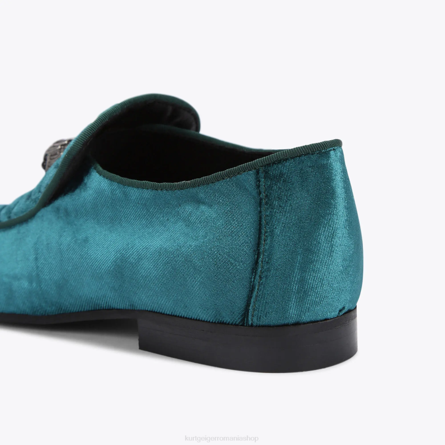 bărbați teal Kurt Geiger cap de vultur hugh londra N02B625 | încălțăminte