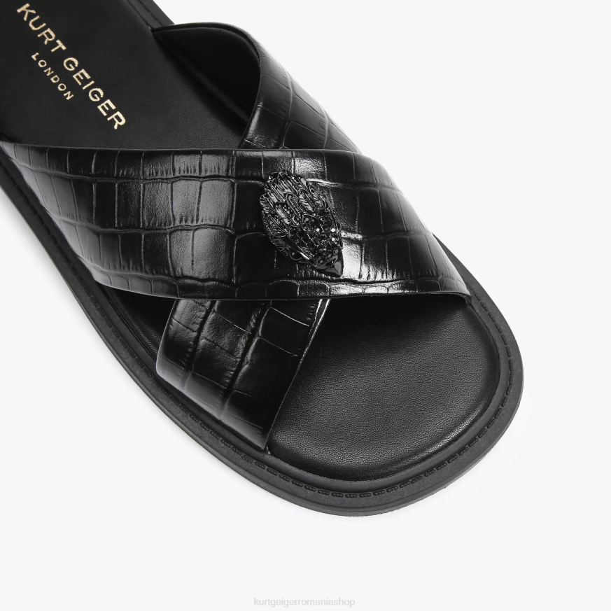 bărbați negru Kurt Geiger londra owen N02B496 | încălțăminte