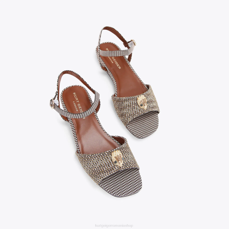 copii aur Kurt Geiger sandale london mini kensington N02B480 | încălțăminte