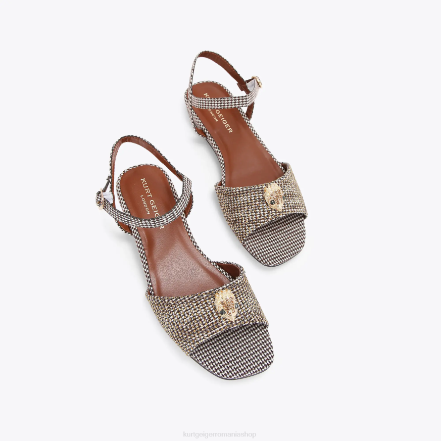 copii aur Kurt Geiger sandale london mini kensington N02B481 | încălțăminte