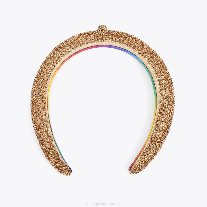 femei aur Kurt Geiger bentita de cristal londra N02B515 | accesorii