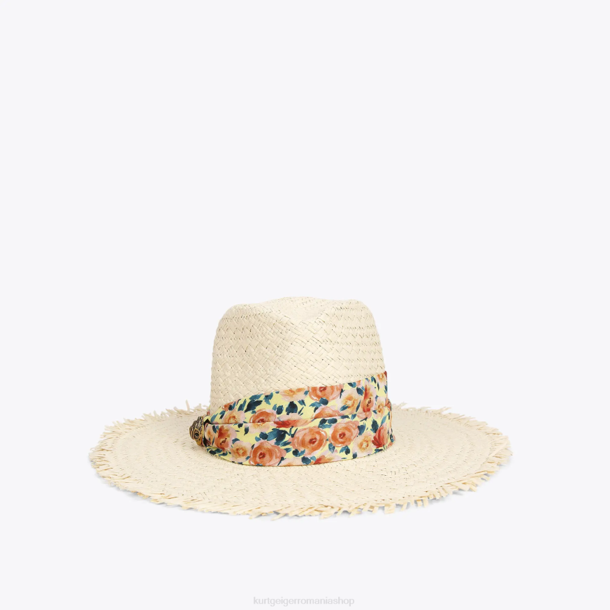 femei combinație bej Kurt Geiger pălărie fedora london band band N02B460 | accesorii
