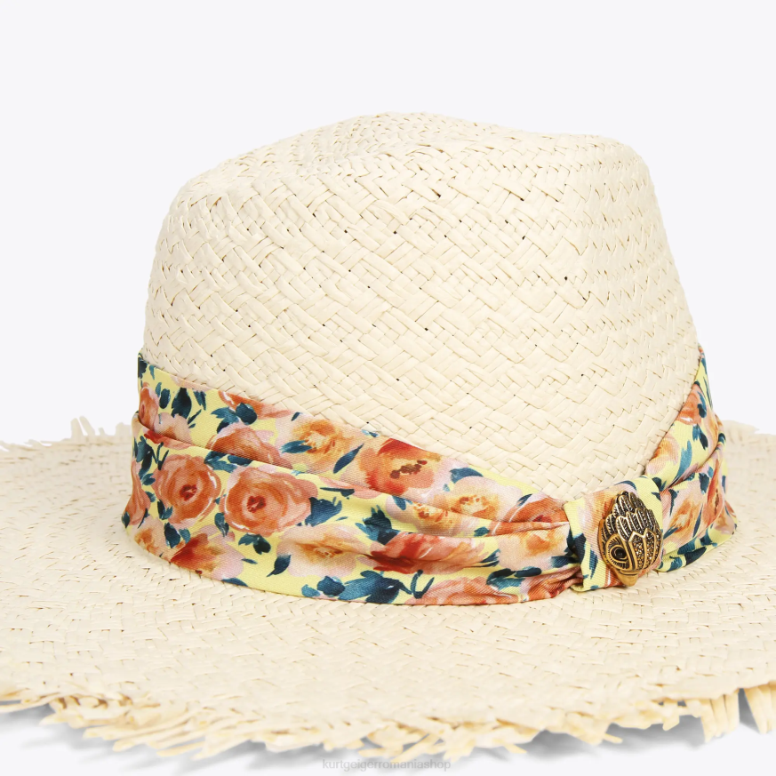 femei combinație bej Kurt Geiger pălărie fedora london band band N02B460 | accesorii