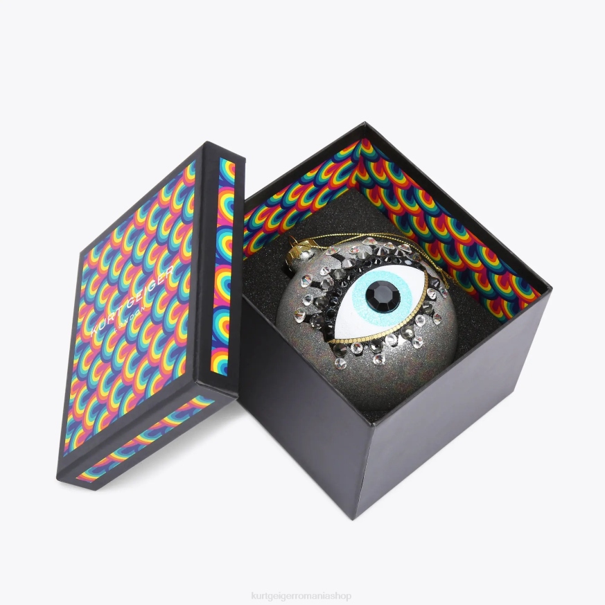 femei argint Kurt Geiger ornament de Crăciun london eye N02B502 | accesorii