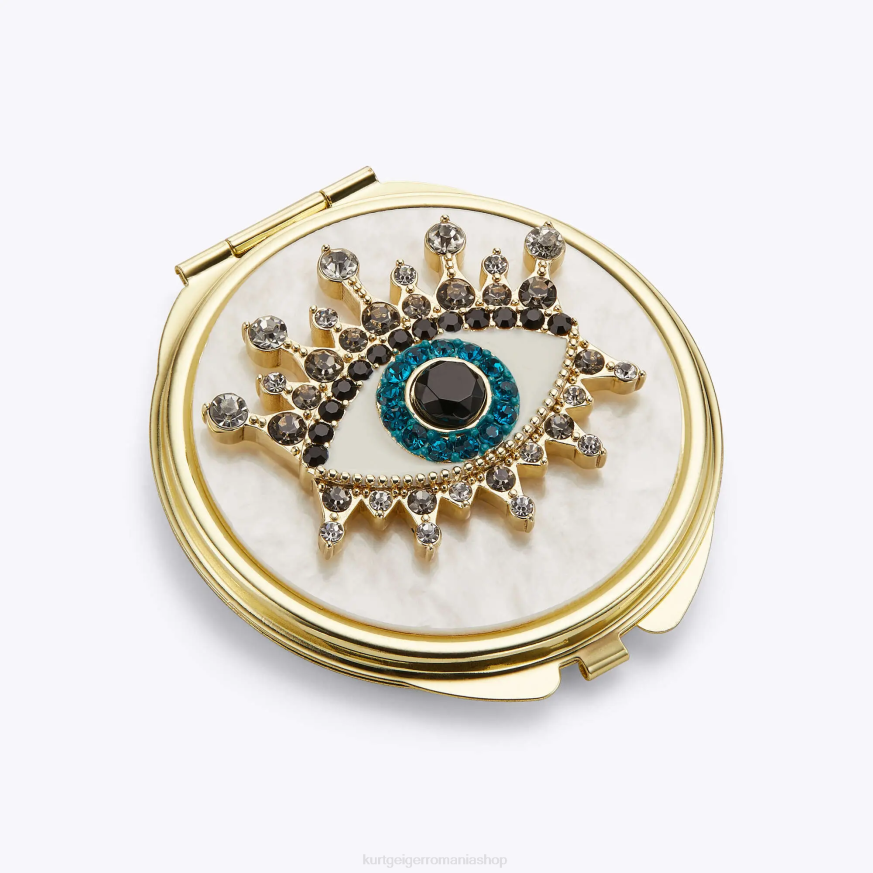 femei aur Kurt Geiger oglindă de ochi rău din Londra N02B568 | accesorii