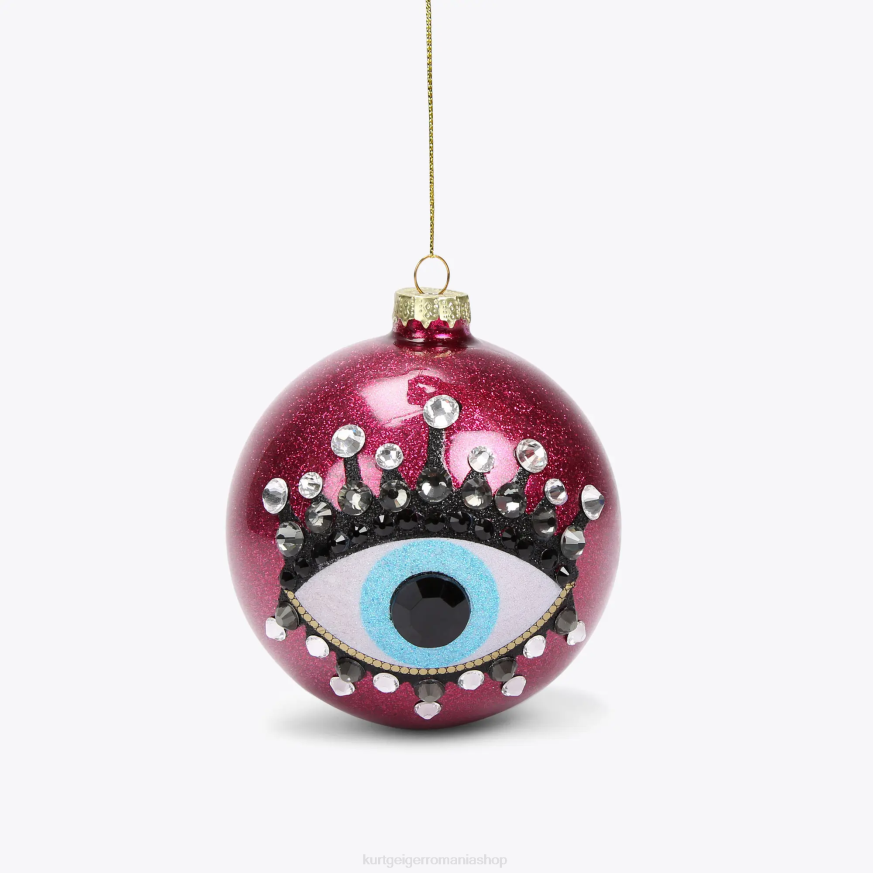 femei fushia Kurt Geiger ornament de Crăciun london eye N02B503 | accesorii