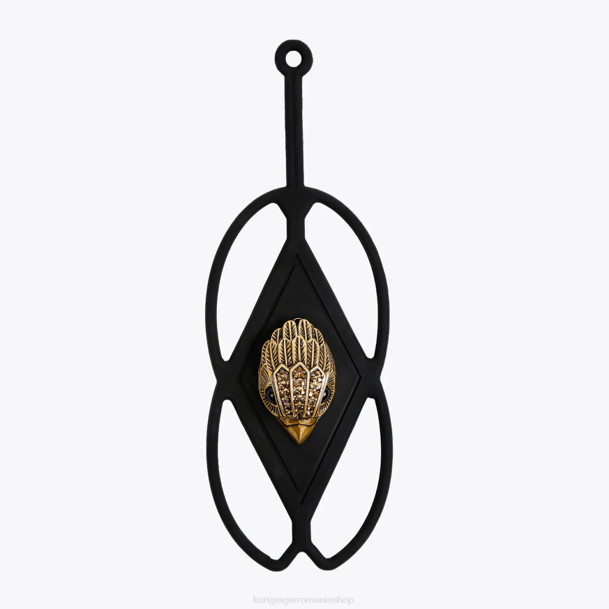 femei negru Kurt Geiger suport telefon london eagle N02B581 | accesorii