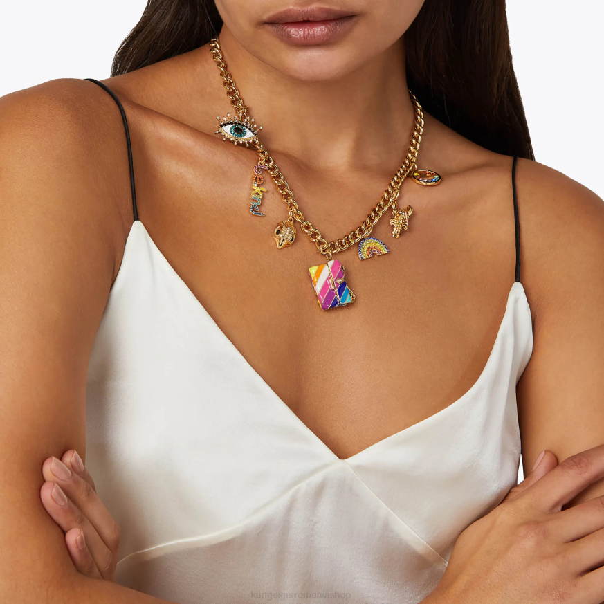 femei aur Kurt Geiger colier multiplu london N02B186 | accesorii