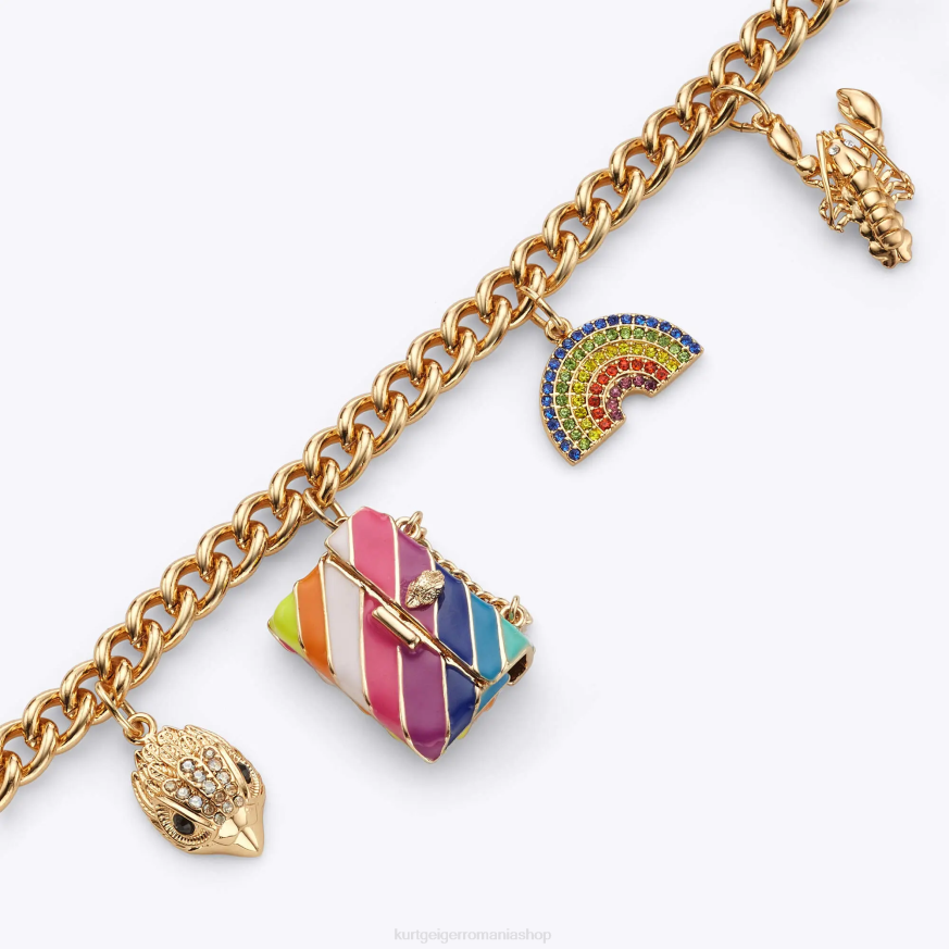 femei aur Kurt Geiger colier multiplu london N02B186 | accesorii