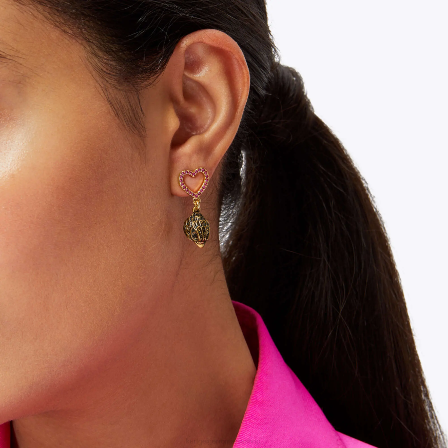 femei combinație roz Kurt Geiger știfturi de vultur inimă londoneză N02B527 | accesorii