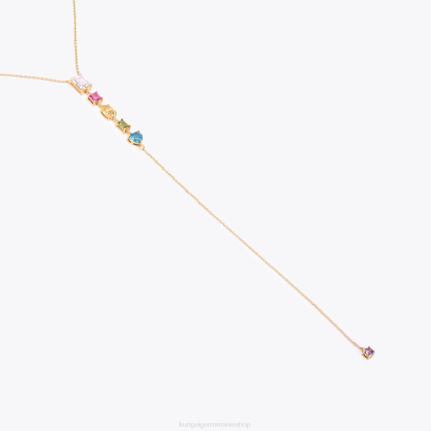 femei multi/altele Kurt Geiger colier cu amestec curcubeu din Londra N02B239 | accesorii