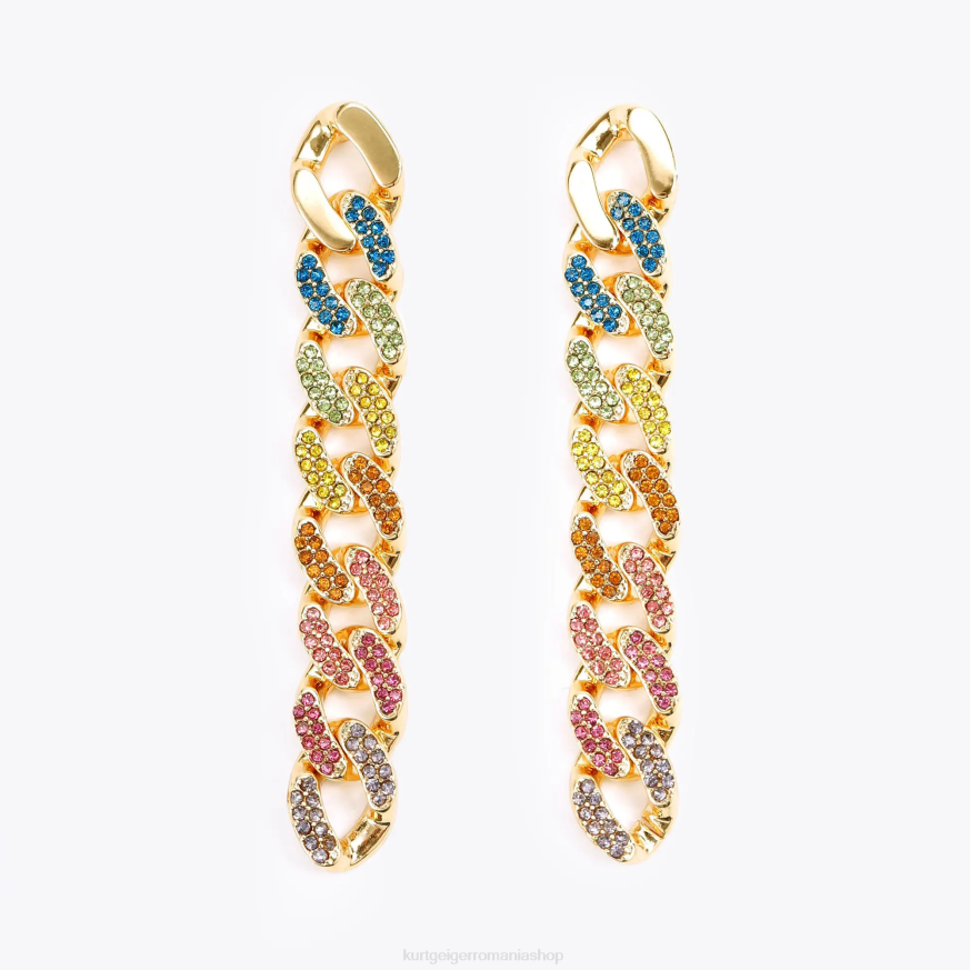 femei multi/altele Kurt Geiger london rainbow chain linears N02B240 | accesorii