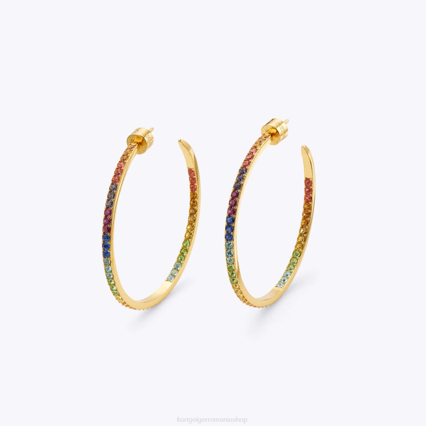 femei multi/altele Kurt Geiger london rainbow hoops N02B170 | accesorii