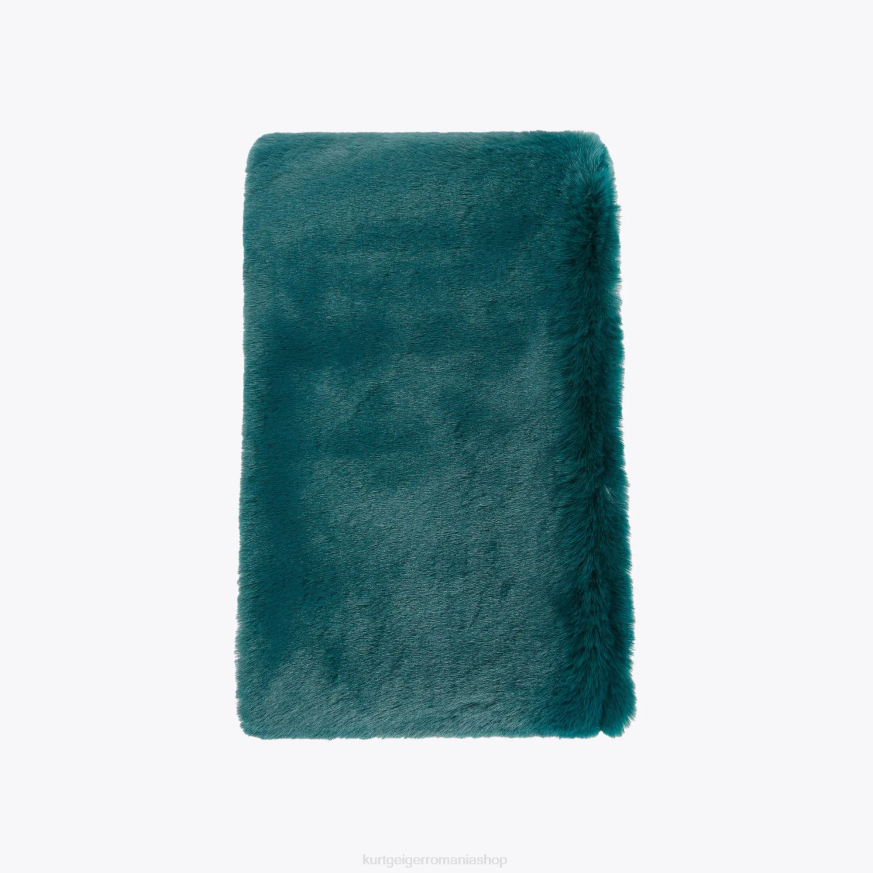 femei verde Kurt Geiger eșarfă mac de Londra N02B512 | accesorii