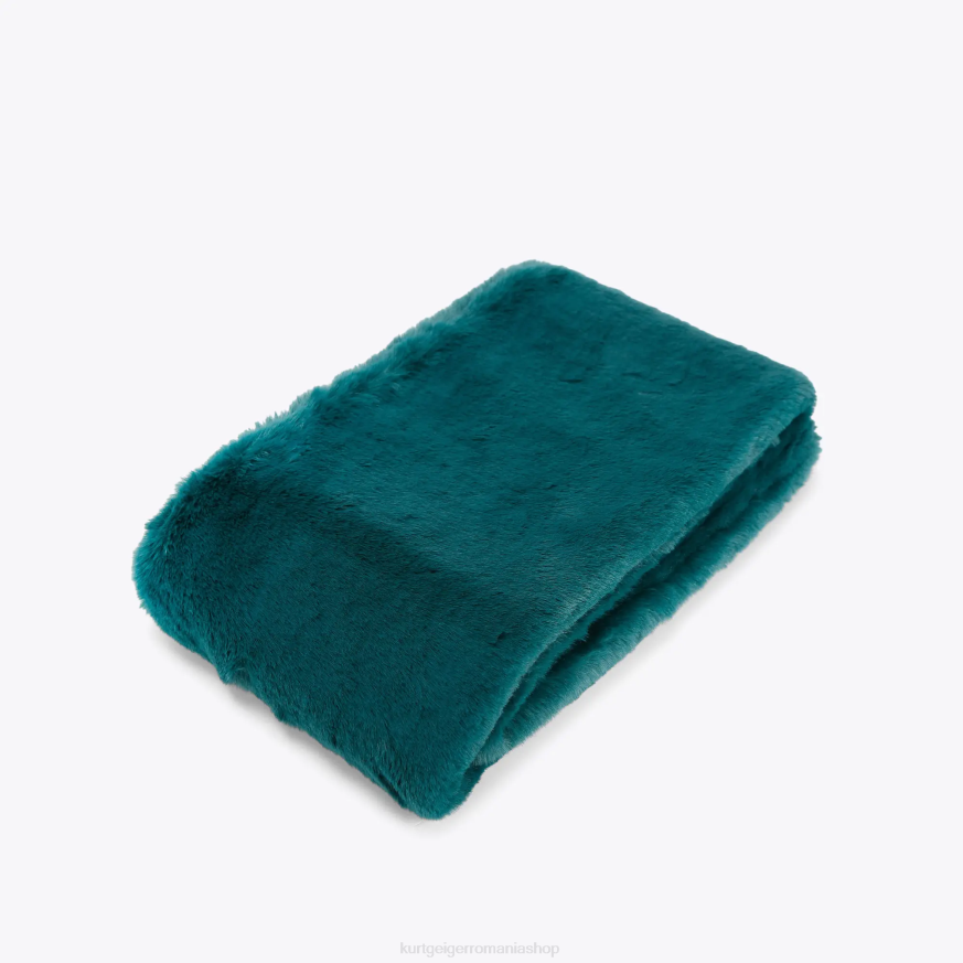 femei verde Kurt Geiger eșarfă mac de Londra N02B512 | accesorii