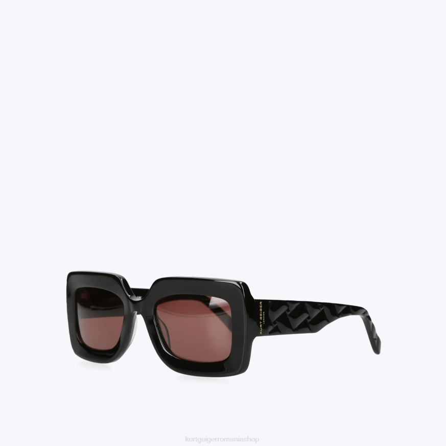 femei negru Kurt Geiger ochelari de soare london kensington N02B524 | accesorii