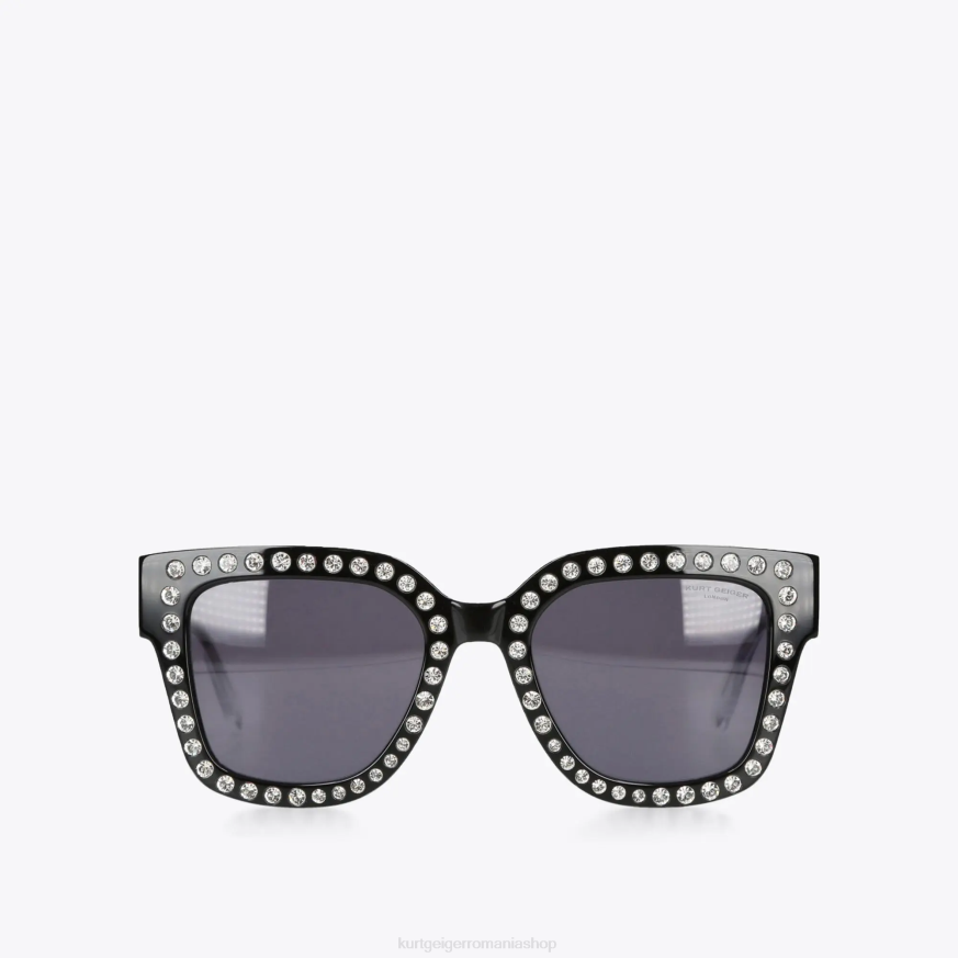 femei negru altul Kurt Geiger London Jewel ochelari de soare N02B478 | accesorii