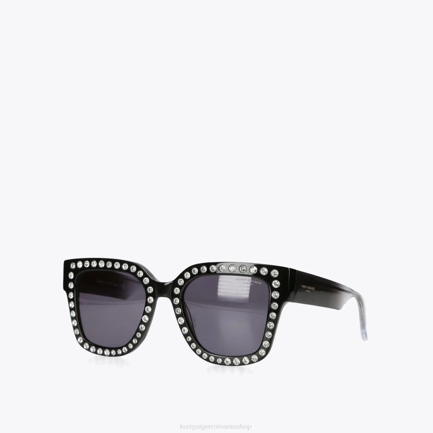 femei negru altul Kurt Geiger London Jewel ochelari de soare N02B478 | accesorii