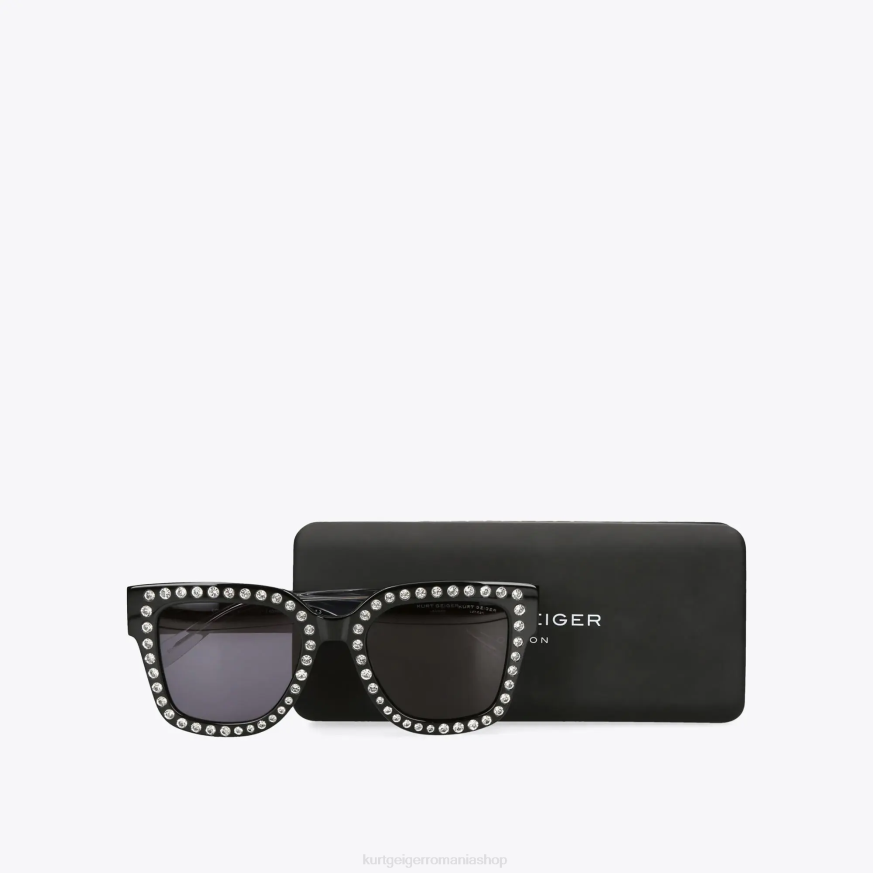 femei negru altul Kurt Geiger London Jewel ochelari de soare N02B478 | accesorii