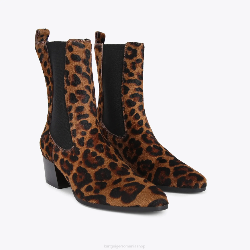 femei maro mijlociu Kurt Geiger london star chelsea N02B663 | încălțăminte