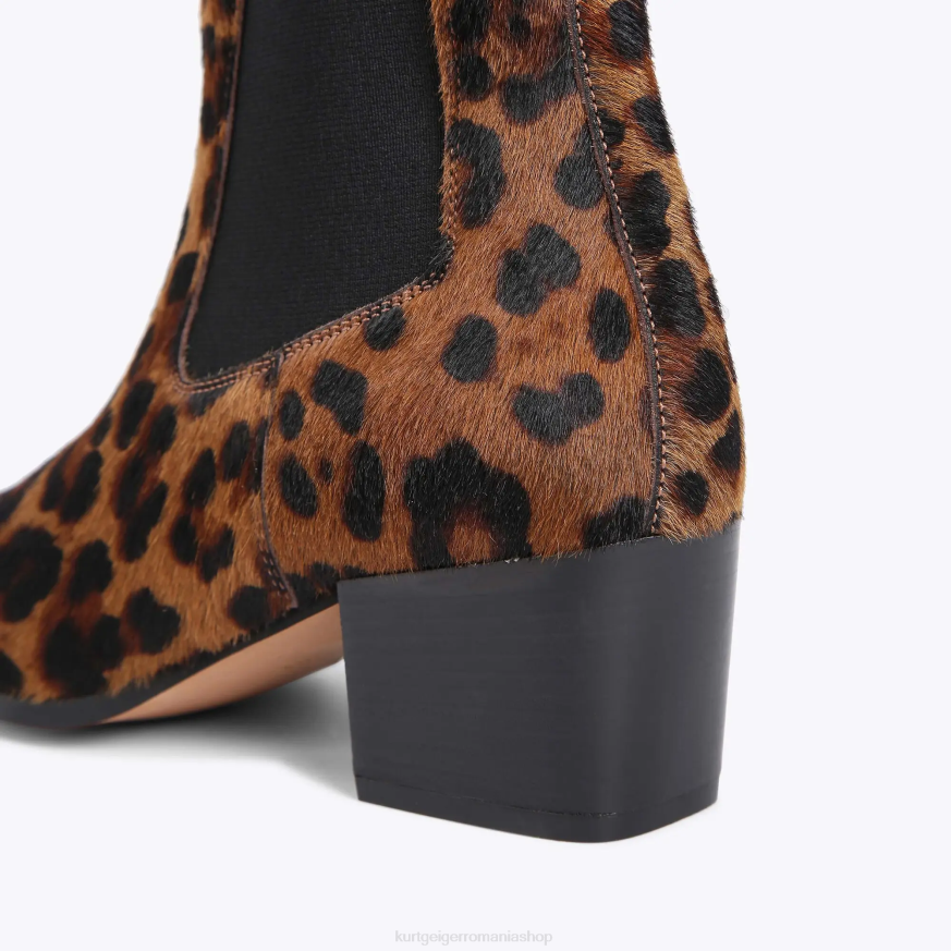 femei maro mijlociu Kurt Geiger london star chelsea N02B663 | încălțăminte