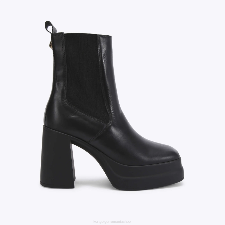 femei negru Kurt Geiger london stomp toc chelsea N02B661 | încălțăminte