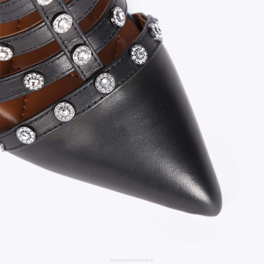 femei negru Kurt Geiger london octavia bootie N02B390 | încălțăminte